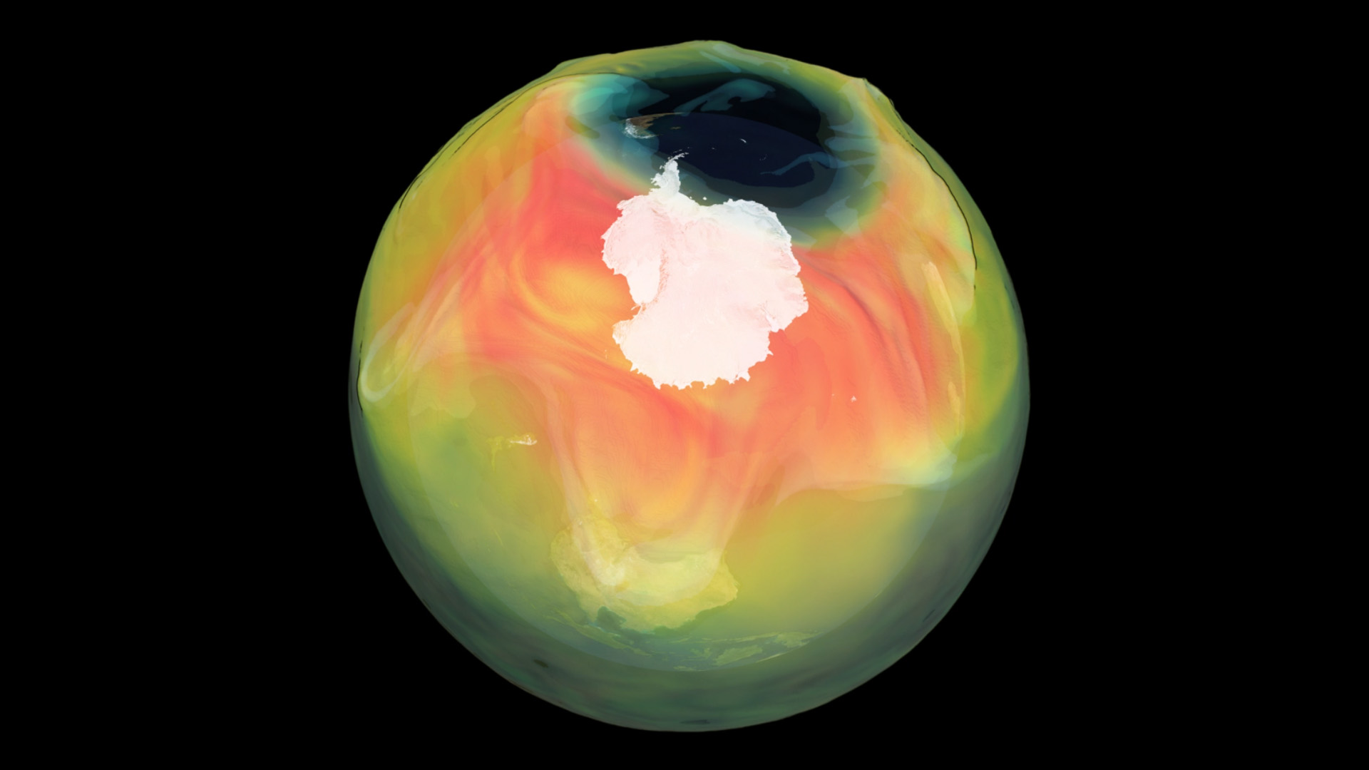 Unusual ozone hole opens over the Arctic